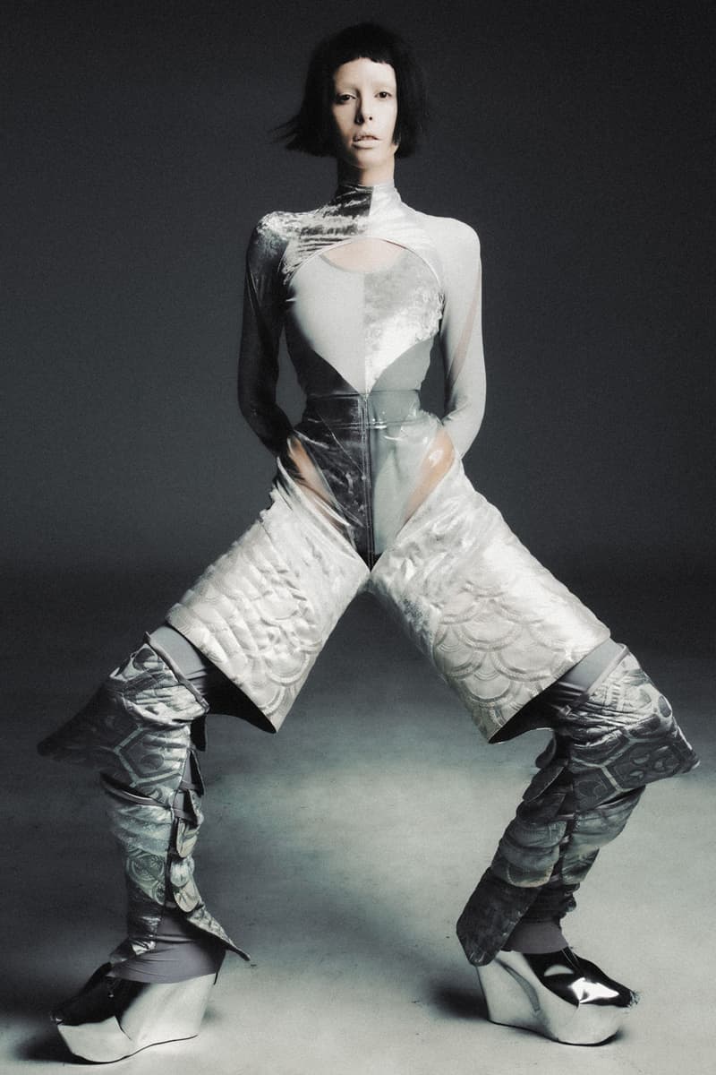 threeASFOUR Fall 2023 PLACEBO Courture Collection Angela Donhauser Adi Gil Gabriel Asfour Digital Physical Collection Runways