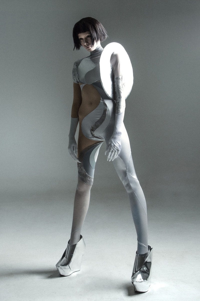 threeASFOUR Fall 2023 PLACEBO Courture Collection Angela Donhauser Adi Gil Gabriel Asfour Digital Physical Collection Runways