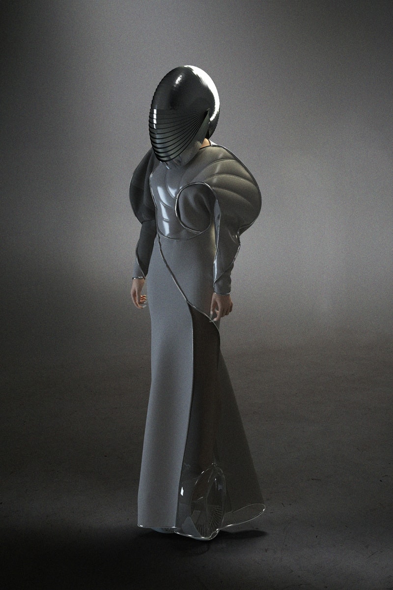 threeASFOUR Fall 2023 PLACEBO Courture Collection Angela Donhauser Adi Gil Gabriel Asfour Digital Physical Collection Runways