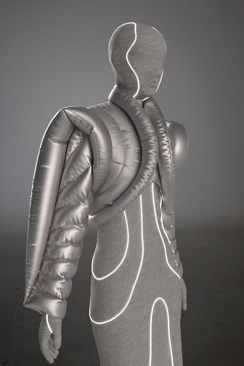 threeASFOUR Fall 2023 PLACEBO Courture Collection Angela Donhauser Adi Gil Gabriel Asfour Digital Physical Collection Runways