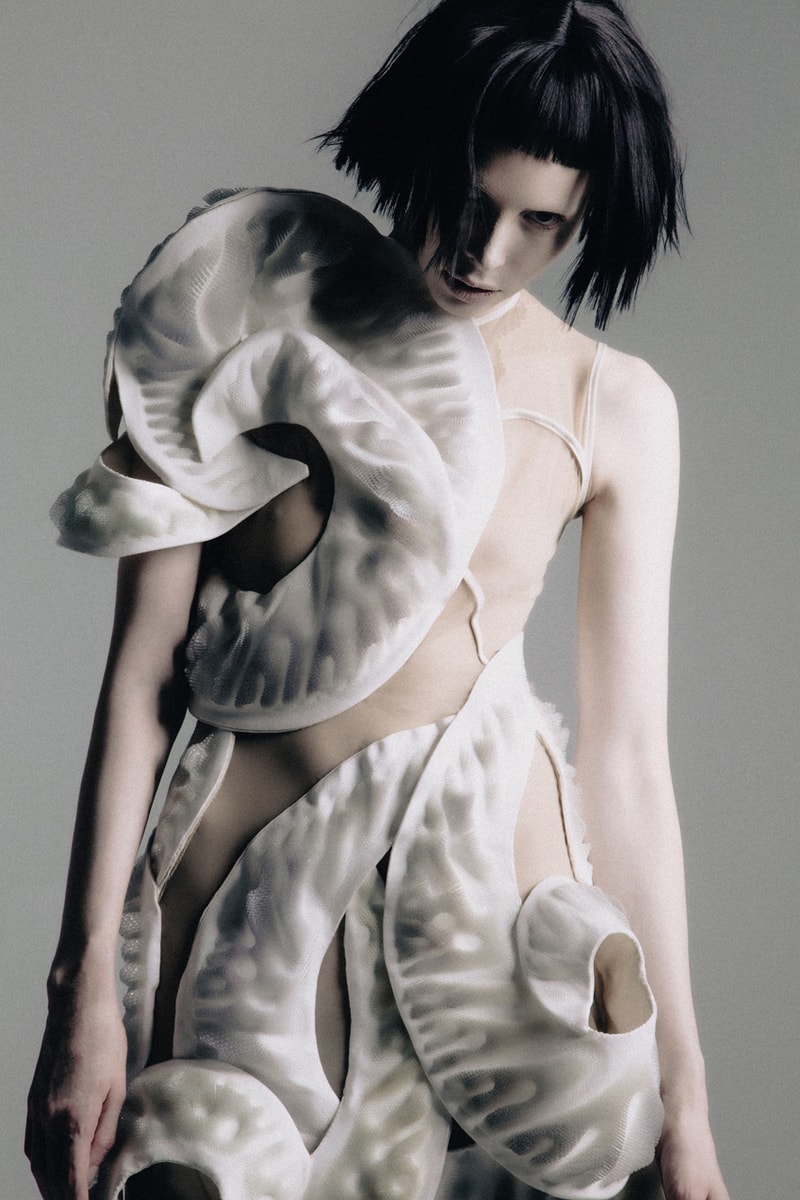 threeASFOUR Fall 2023 PLACEBO Courture Collection Angela Donhauser Adi Gil Gabriel Asfour Digital Physical Collection Runways