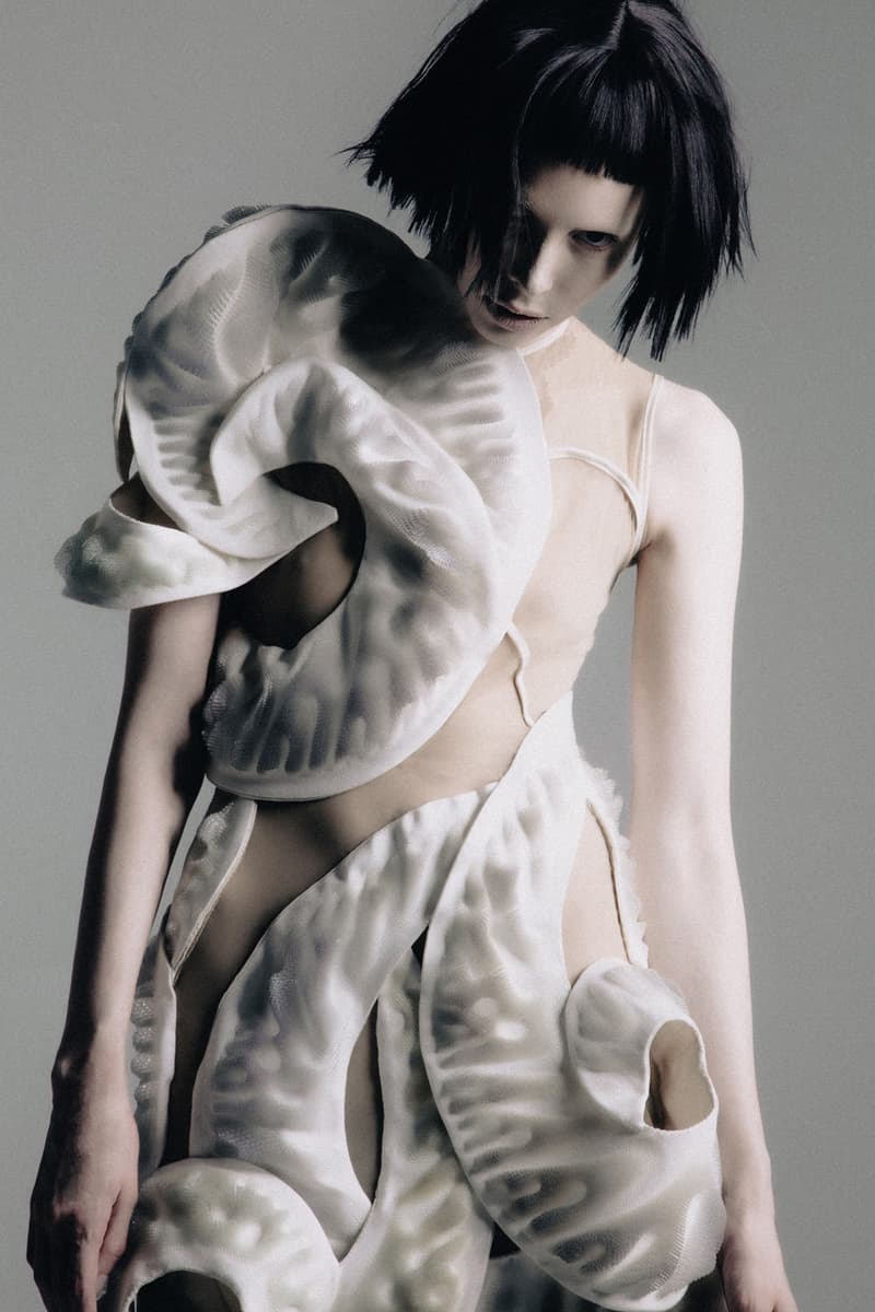 threeASFOUR Fall 2023 PLACEBO Courture Collection Angela Donhauser Adi Gil Gabriel Asfour Digital Physical Collection Runways