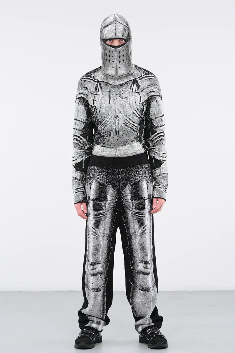 THUG CLUB FW23 Collection Goes Medieval accessories release info rock hoodie armor metal jeans oversized seoul based south korean brand cult classic gentle monste