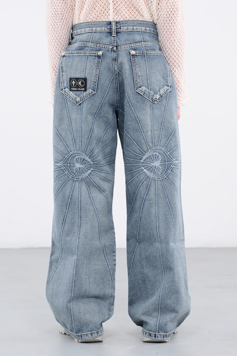 THUG CLUB FW23 Collection Goes Medieval accessories release info rock hoodie armor metal jeans oversized seoul based south korean brand cult classic gentle monste