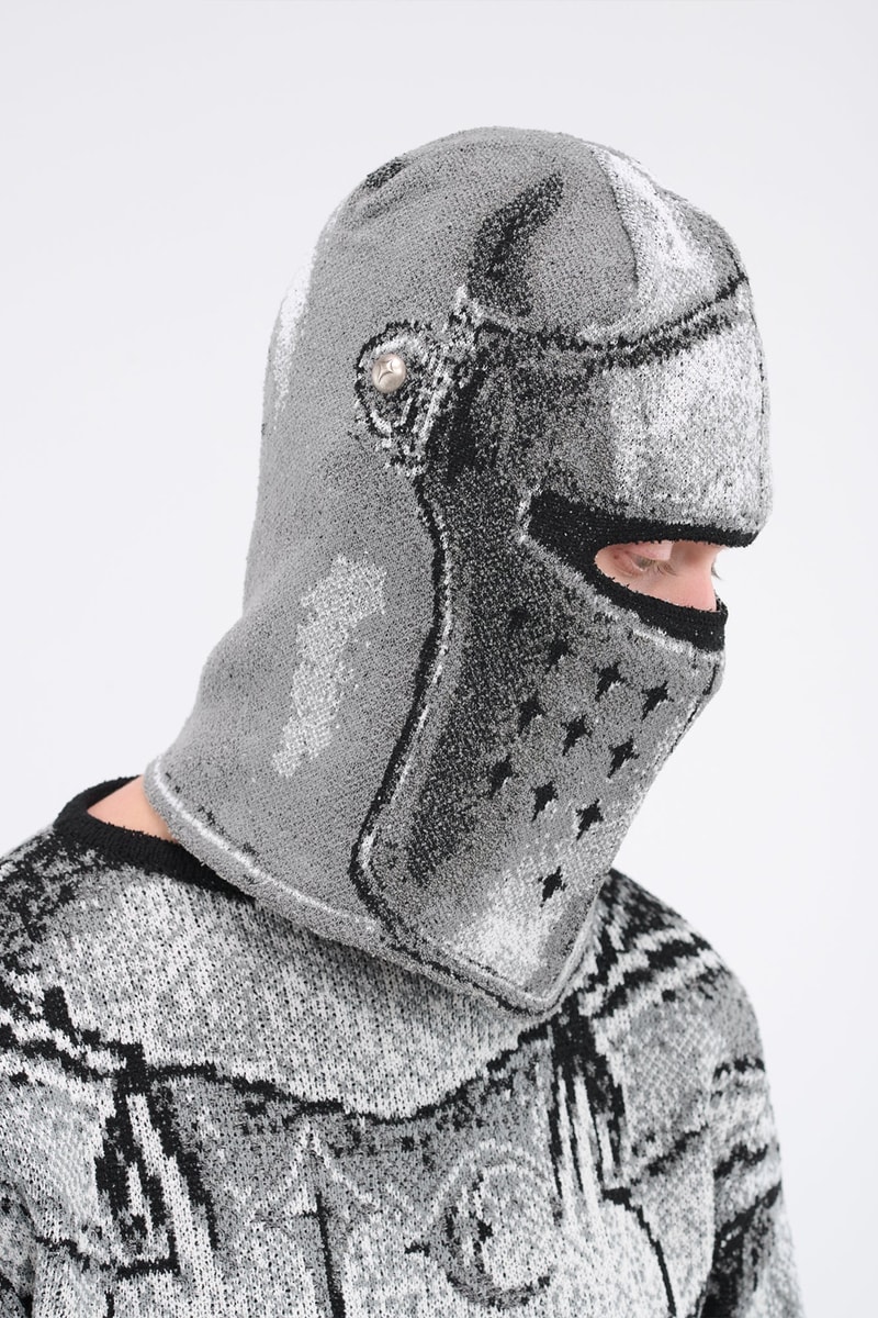 THUG CLUB FW23 Collection Goes Medieval accessories release info rock hoodie armor metal jeans oversized seoul based south korean brand cult classic gentle monste