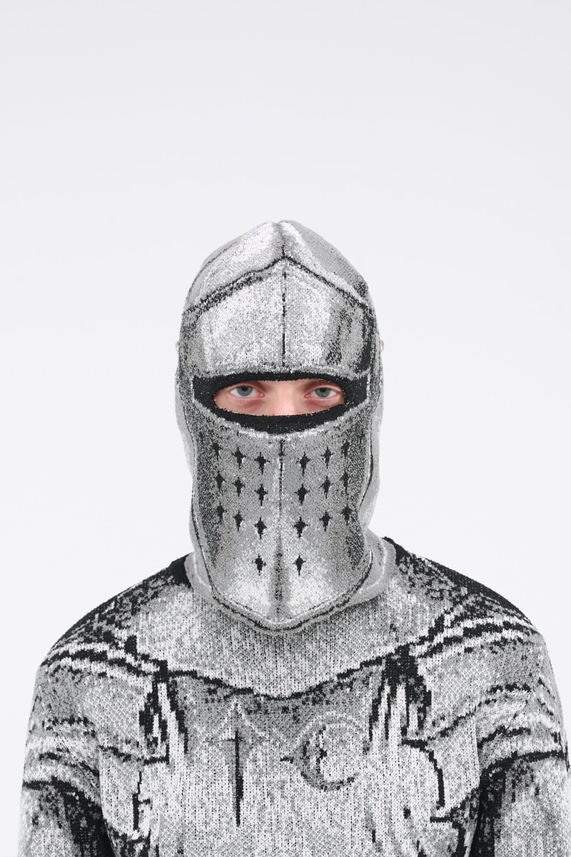 THUG CLUB FW23 Collection Goes Medieval accessories release info rock hoodie armor metal jeans oversized seoul based south korean brand cult classic gentle monste