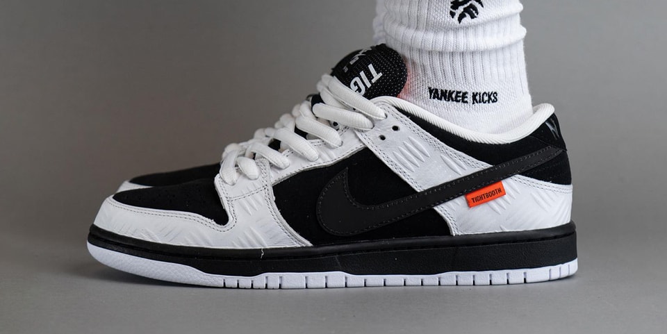 On-Foot Look at the TIGHTBOOTH x Nike SB Dunk Low