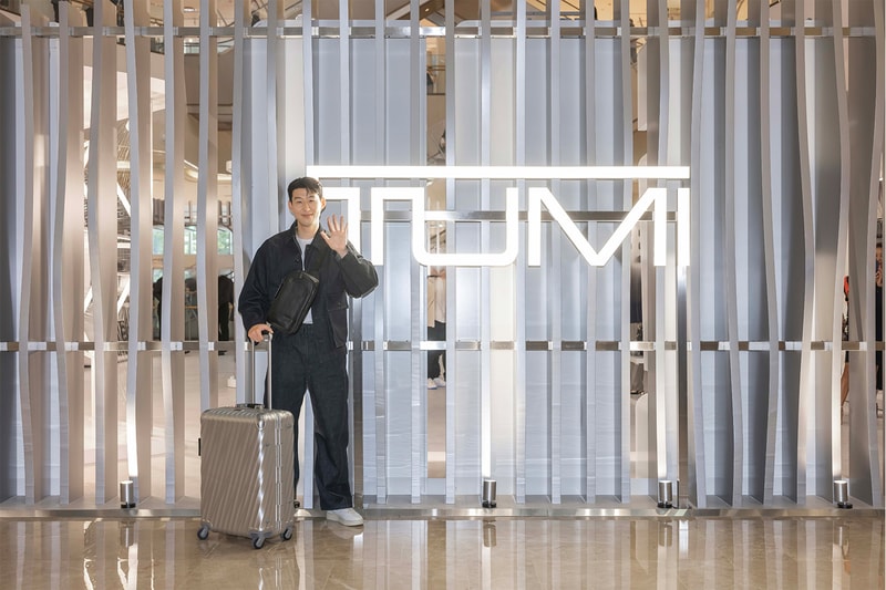 TUMI Fall 2023 Essentially Beautiful Pop-Up Son Heung-min Adam Hershman Michael Murphy Interview Info Seoul South Korea 