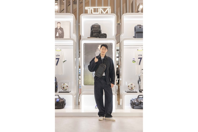 TUMI Fall 2023 Essentially Beautiful Pop-Up Son Heung-min Adam Hershman Michael Murphy Interview Info Seoul South Korea 