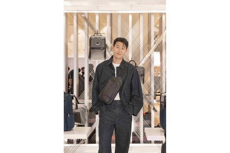 TUMI Fall 2023 Essentially Beautiful Pop-Up Son Heung-min Adam Hershman Michael Murphy Interview Info Seoul South Korea 