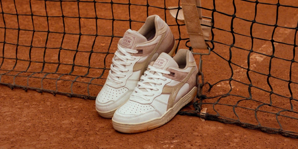 The AFEW x Diadora B.560 Honors "the Best Tennis Player Who Never Turned Pro"
