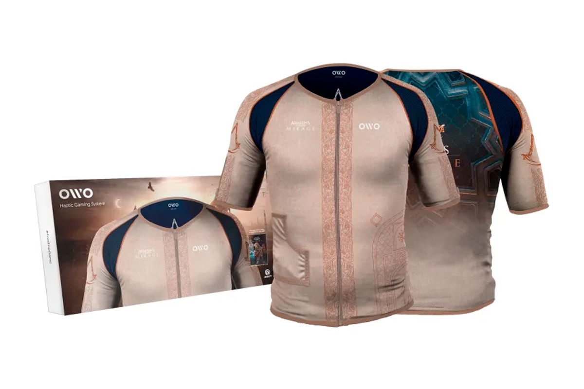 Ubisoft OWO Assassin's Creed Mirage Edition Haptic Feedback Shirt Release Info Date Buy Price 