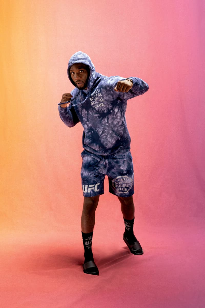 Anti Social Social Club x UFC Collection Lookbook Release Info Leon Rocky Edwards