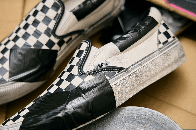 Vans Vault Lux Duct Tape Pack Release Information details date skateboard Vans Vault Slip-On Vault Half-Cab