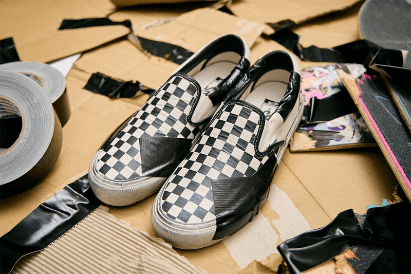 Vans Vault Lux Duct Tape Pack Release Information details date skateboard Vans Vault Slip-On Vault Half-Cab