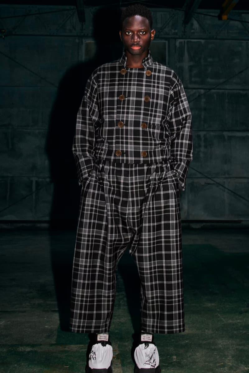 Vivienne Westwood Man FW23 Collection Vivienne Westwood Man FW23 Collection Provides a Contemporary Lens on Traditional Punk Spirit tartan british fashion fall winter 2023