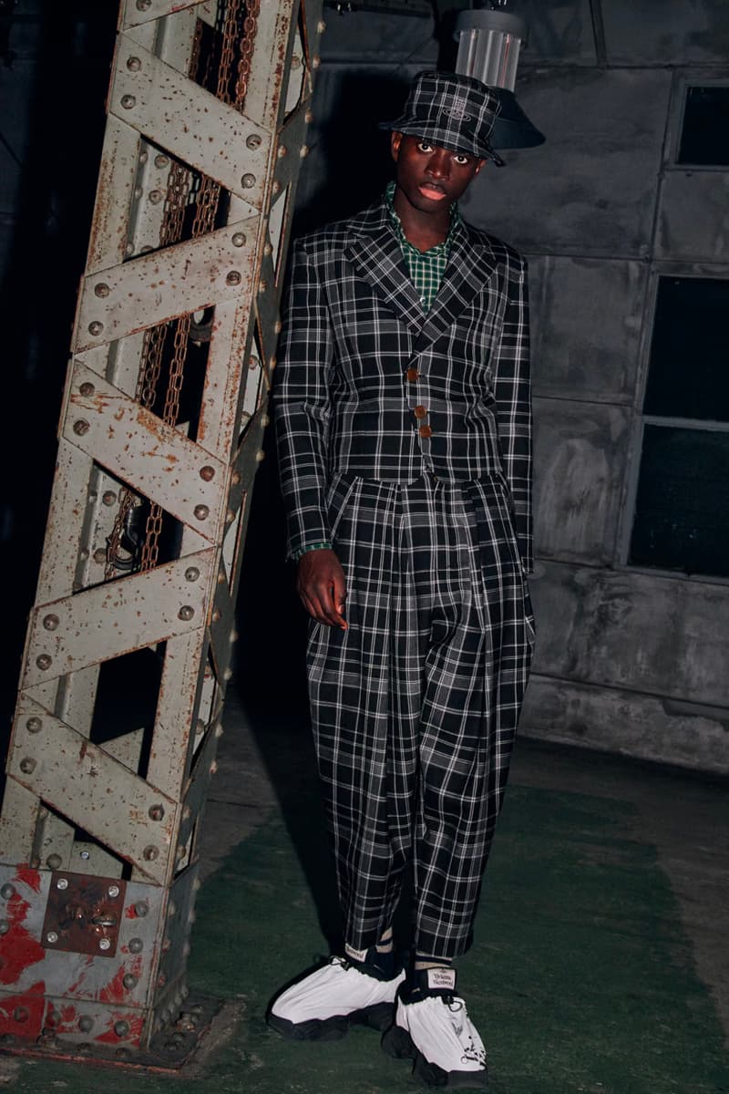 Vivienne Westwood Man FW23 Collection Vivienne Westwood Man FW23 Collection Provides a Contemporary Lens on Traditional Punk Spirit tartan british fashion fall winter 2023