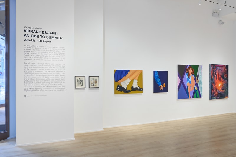 woaw gallery vibrant escape an ode to summer exhibition