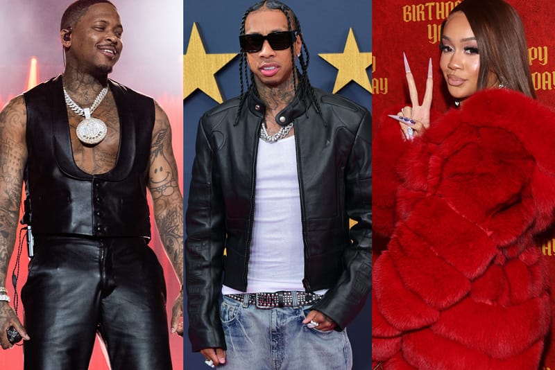 YG, Tyga and Saweetie Link for "STR8 to the Klub Tour"