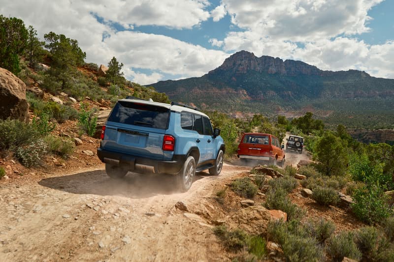 2024 Toyota Land Cruiser First Look Photos Hybrid turbocharged off-road SUV