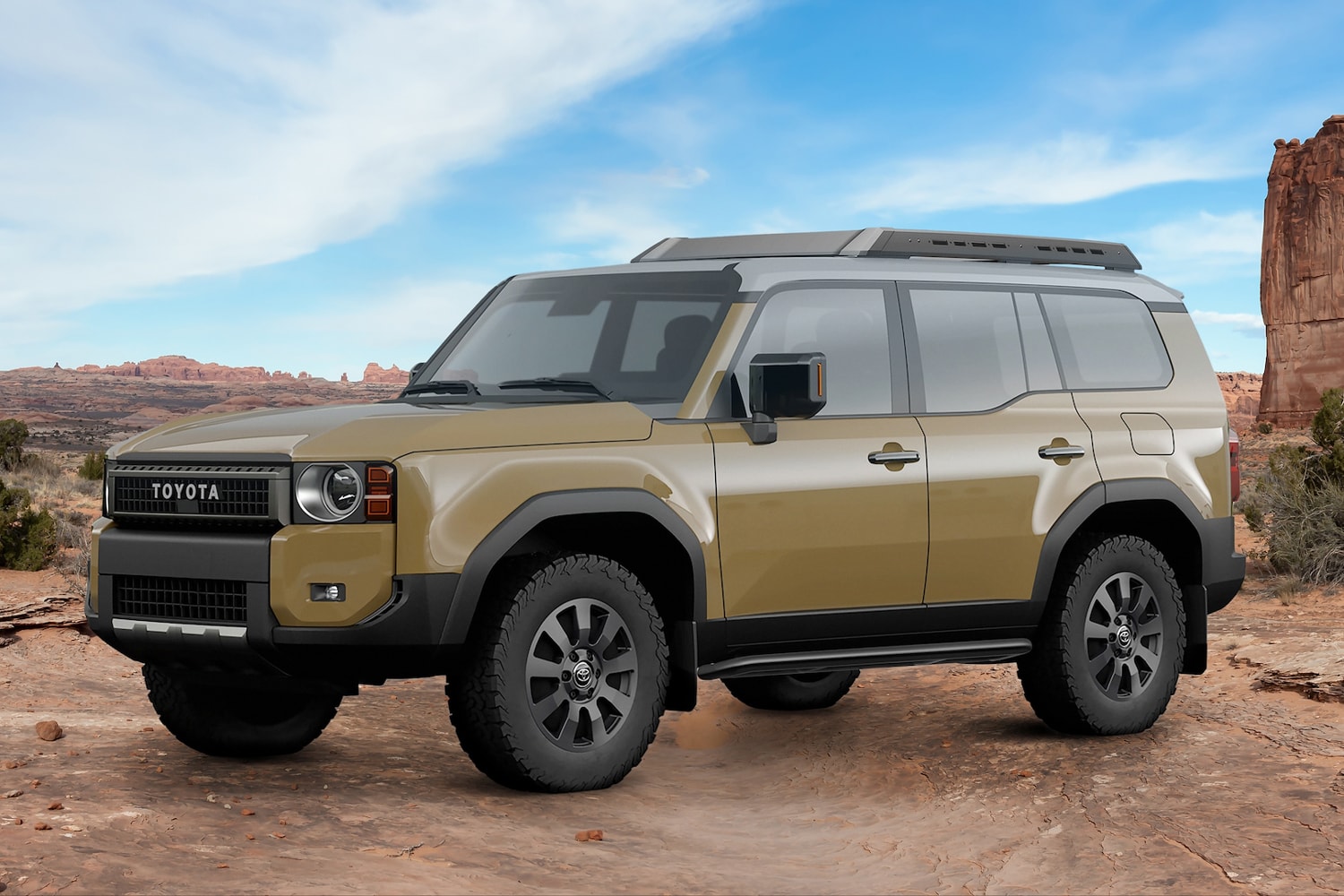 2024 Toyota Land Cruiser First Look Photos Hybrid turbocharged off-road SUV