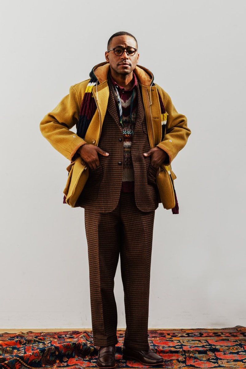 BEAMS PLUS FW23 Is Where Color and Prints Reign Fashion Lookbook