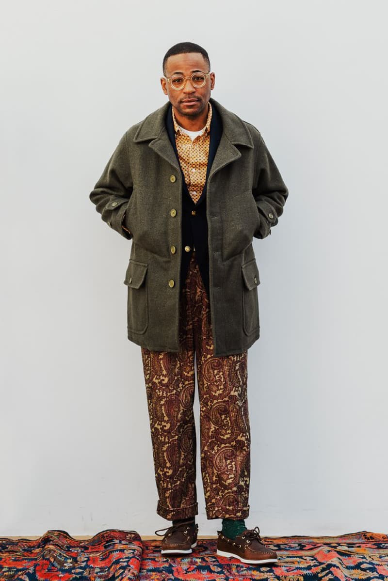 BEAMS PLUS FW23 Is Where Color and Prints Reign Fashion Lookbook