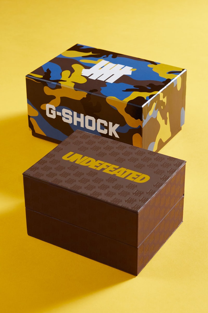 G-SHOCK and UNDEFEATED Collab on Limited-Edition Timepiece Watches