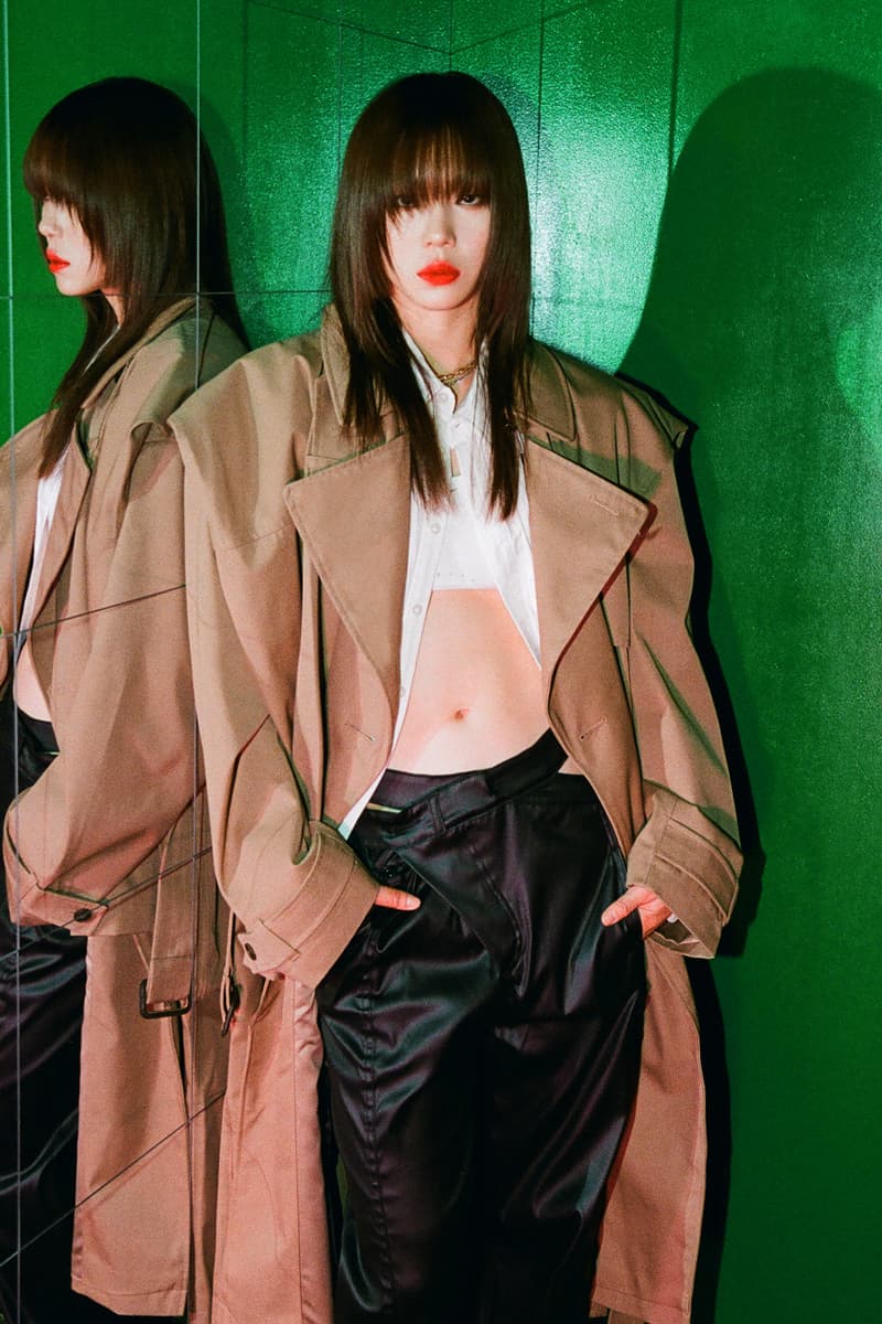 Stephanie Au Wen Tzu-yun Lookbook Nike x Martine Rose Shox Mule MR 4 Nike x Martine Rose Trousers Player's Suit Jacket Trouser Trench Shirt