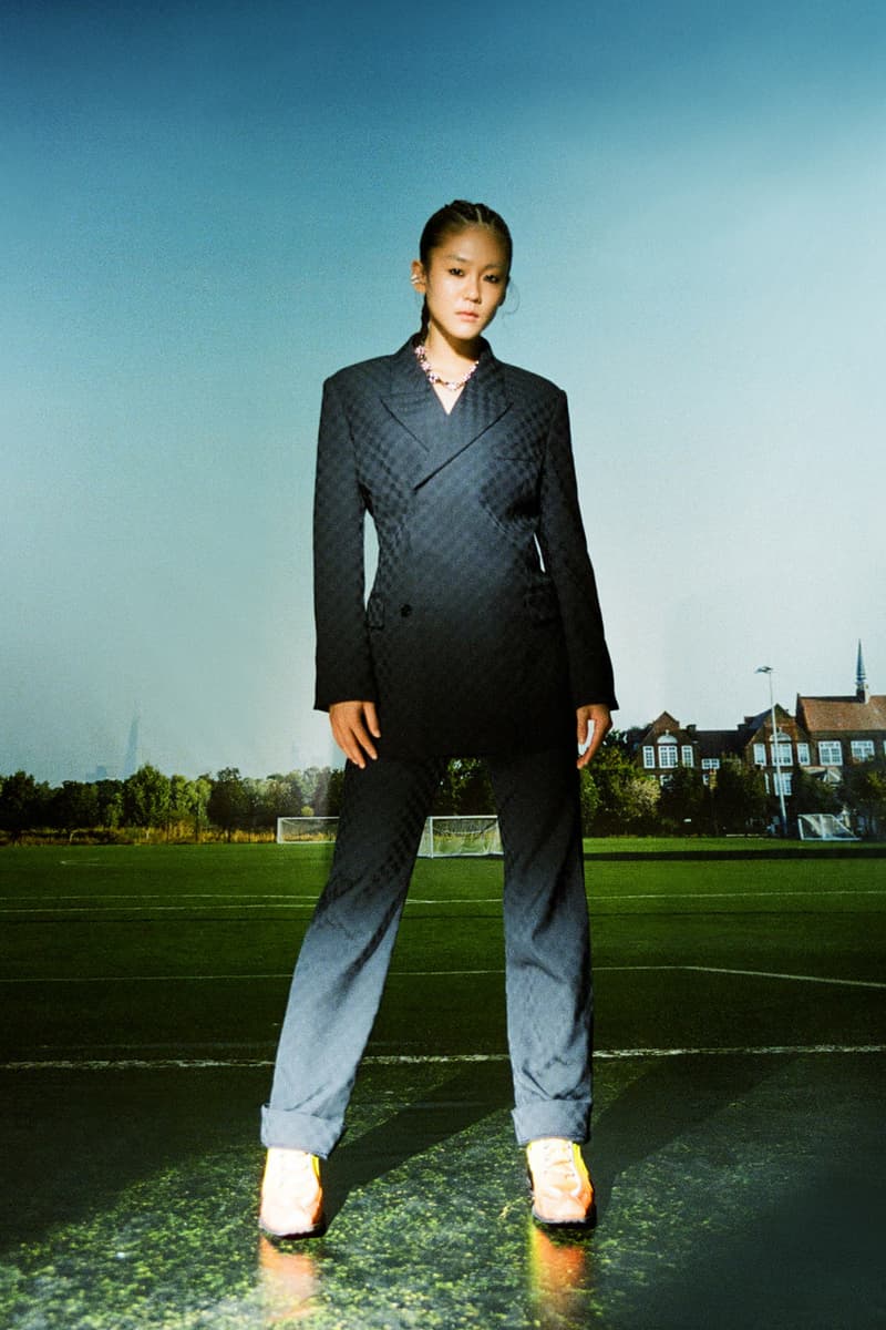 Stephanie Au Wen Tzu-yun Lookbook Nike x Martine Rose Shox Mule MR 4 Nike x Martine Rose Trousers Player's Suit Jacket Trouser Trench Shirt