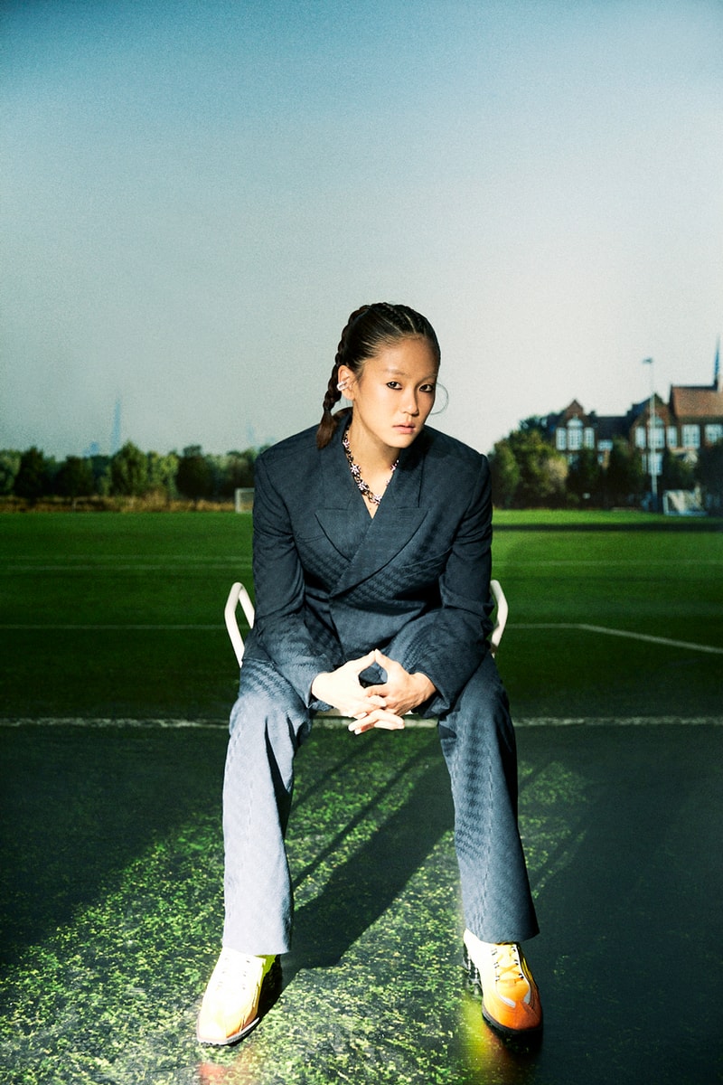 Stephanie Au Wen Tzu-yun Lookbook Nike x Martine Rose Shox Mule MR 4 Nike x Martine Rose Trousers Player's Suit Jacket Trouser Trench Shirt