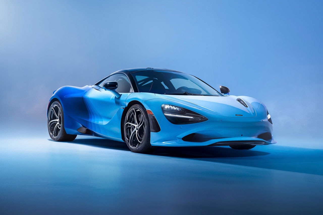 McLaren Reveals New Spectrum Theme Multi-Tone Paint Finish Automotive 