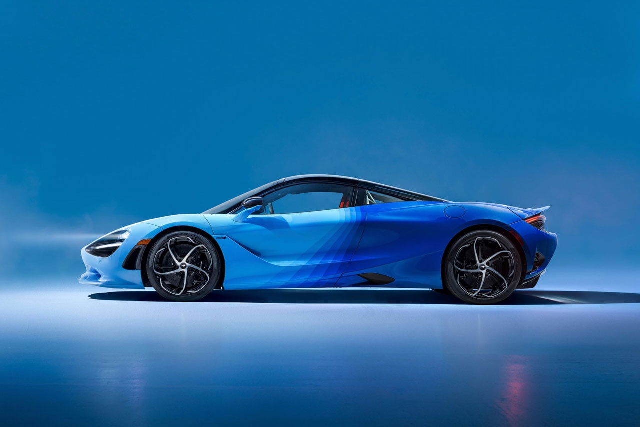 McLaren Reveals New Spectrum Theme Multi-Tone Paint Finish Automotive 