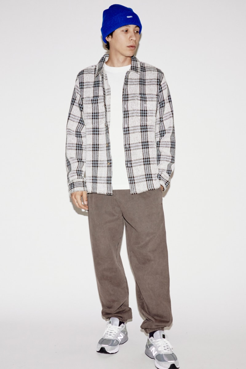 OBEY FW23 Moves Between Cool and Warm Tones Fashion Lookbook