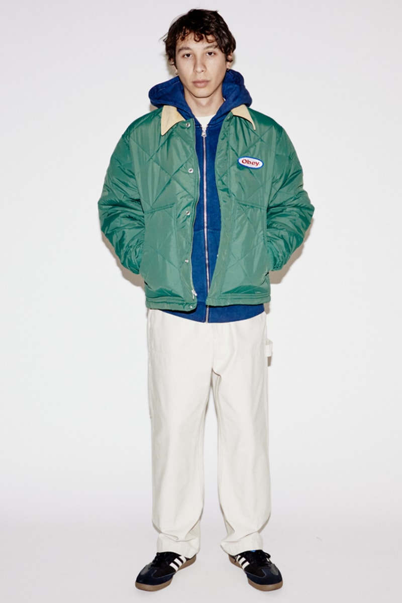 OBEY FW23 Moves Between Cool and Warm Tones Fashion Lookbook
