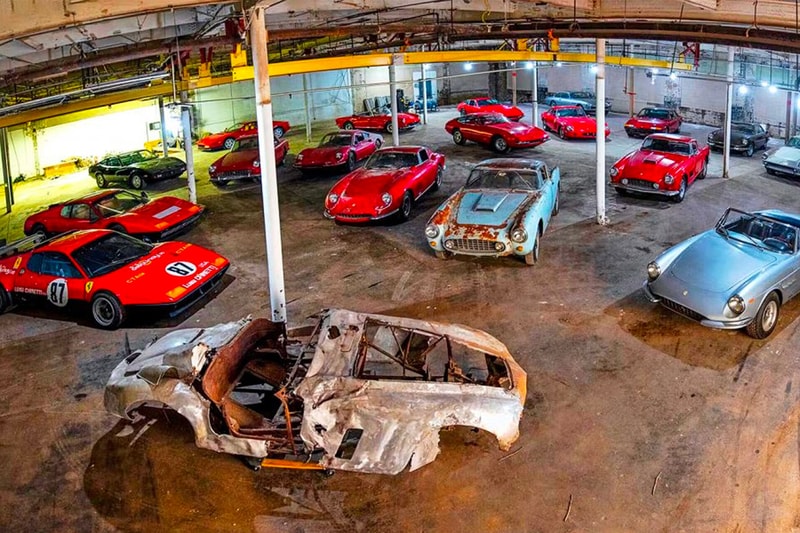 RM Sothebys Hurricane Damaged Ferraris Auction Info