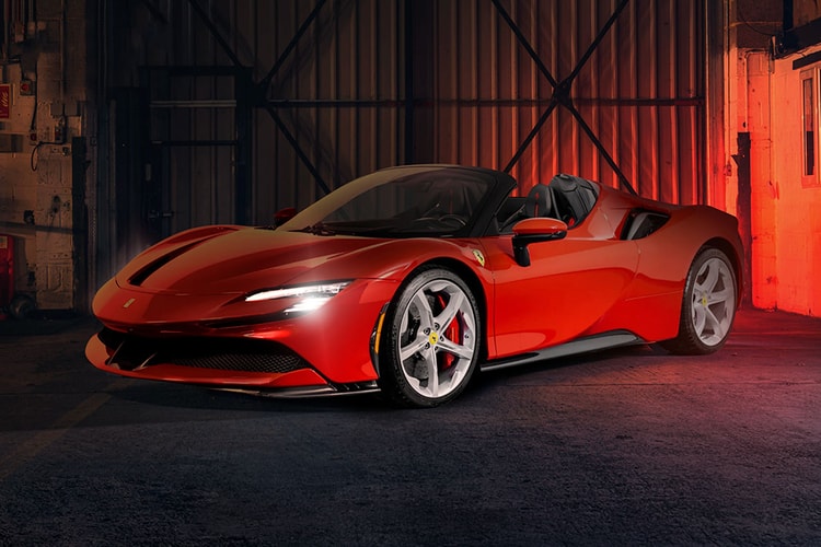 Sotheby's Motorsport Inaugural Auction Features 2022 Ferrari SF90 Spider