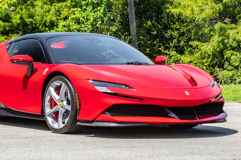 Sothebys Motorsport Ferrari SF90 Spider Auction Info Monterey Car Week