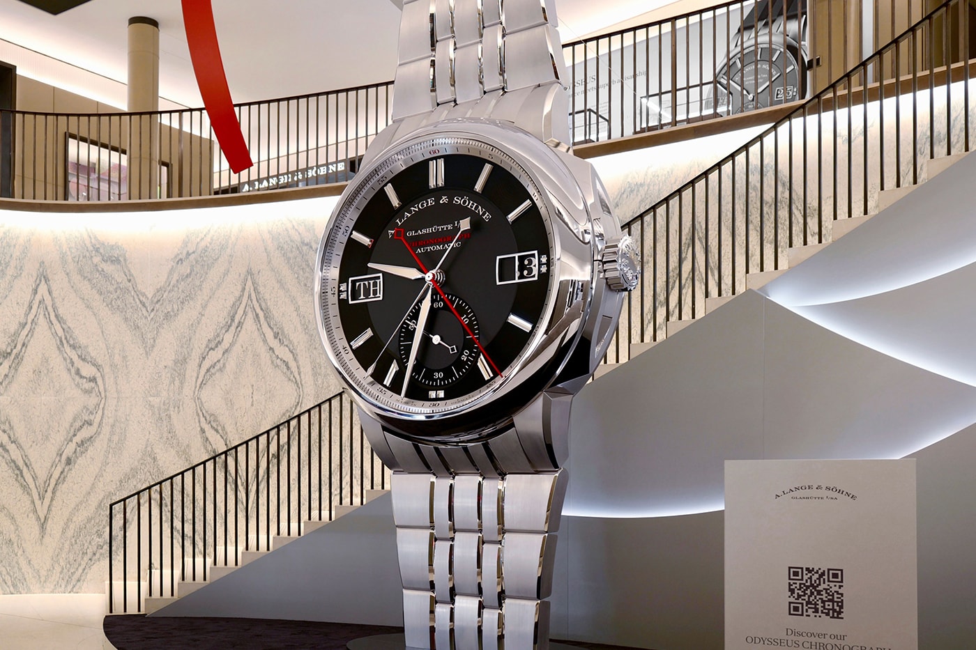 A. Lange & Söhne Recreates Watches & Wonders Exhibition In London Harrods Odysseus Chronograph