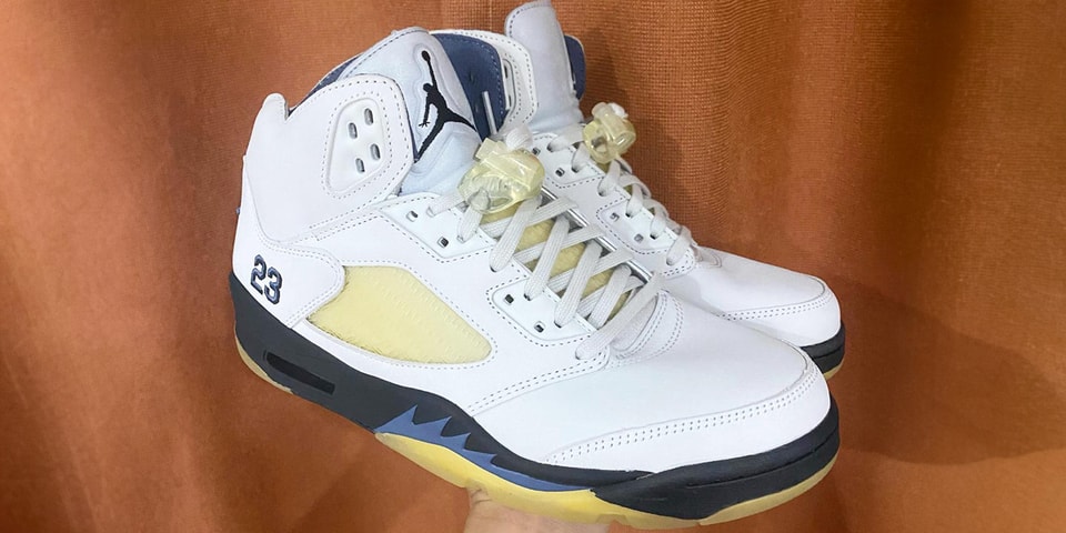 First Look at the A Ma Maniére x Air Jordan 5 in "Diffused Blue"