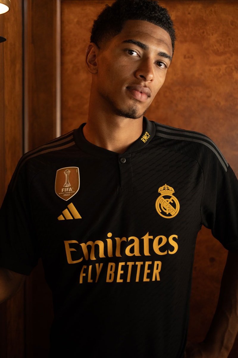 adidas Real Madrid 23/24 Third Authentic Jersey - Black