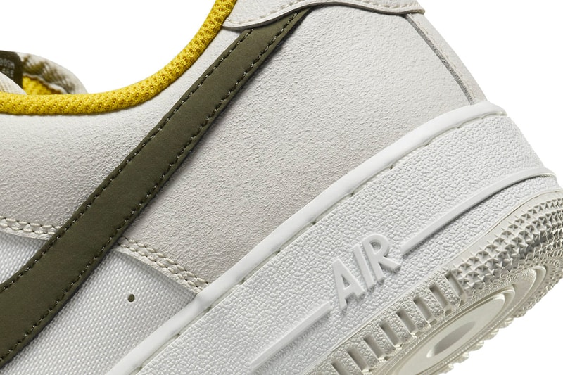 Nike's Air Force 1 Low Premium Lands in Oil Green