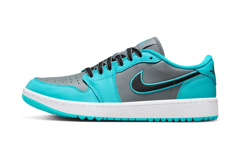 The Air Jordan 1 Low G Is Splashed With Bright “Turquoise”