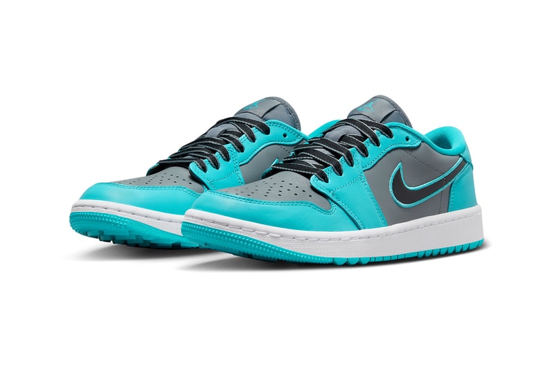 air jordan 1 low golf turquoise black grey fz3248 001 release date information store list guide price