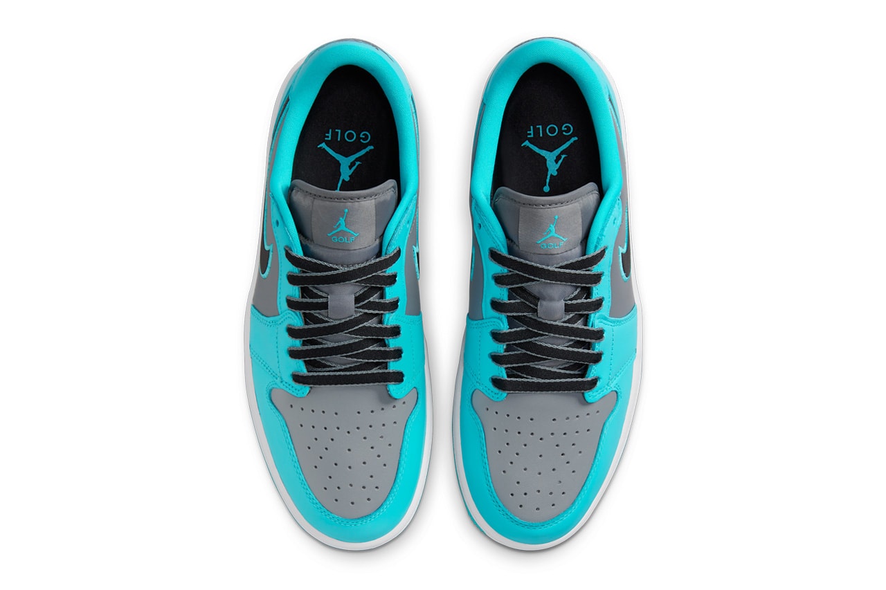 air jordan 1 low golf turquoise black grey fz3248 001 release date information store list guide price