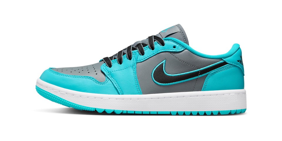 The Air Jordan 1 Low G Is Splashed With Bright “Turquoise”