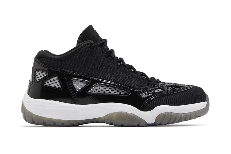 First Look at the Air Jordan 11 Low IE in "Black/White"
