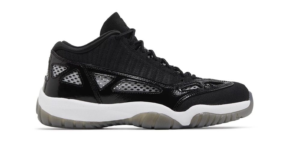 First Look at the Air Jordan 11 Low IE in "Black/White"