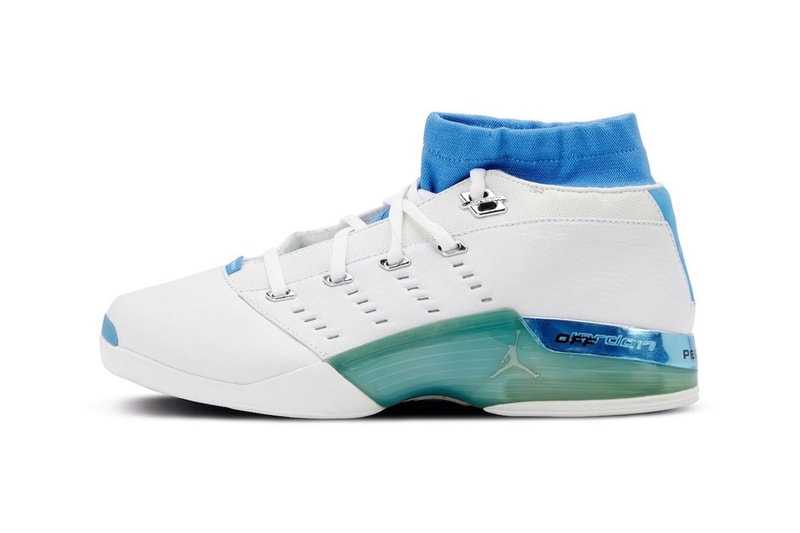 Air Jordan 17 Low "University Blue" To Return Next Year White/University Blue-Black-Chrome 2024 release info jordan brand