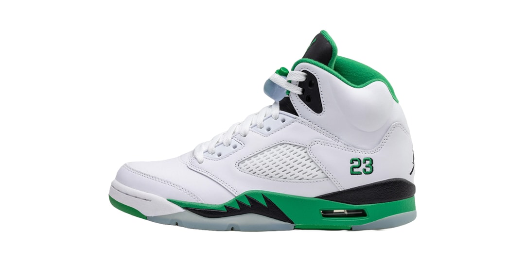Official Preview of the Air Jordan 5 "Lucky Green"